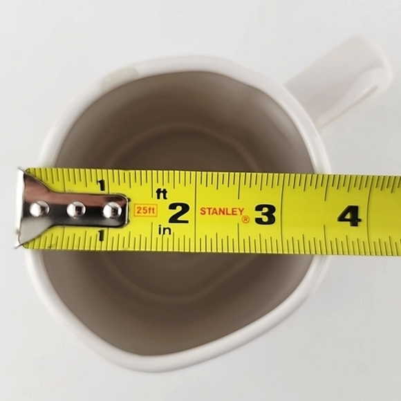 ⭐️2/ $50⭐️ Rae Dunn Artisan Collection White Coffee Tea Mug Large Letters  LOVE - Picture 10 of 11